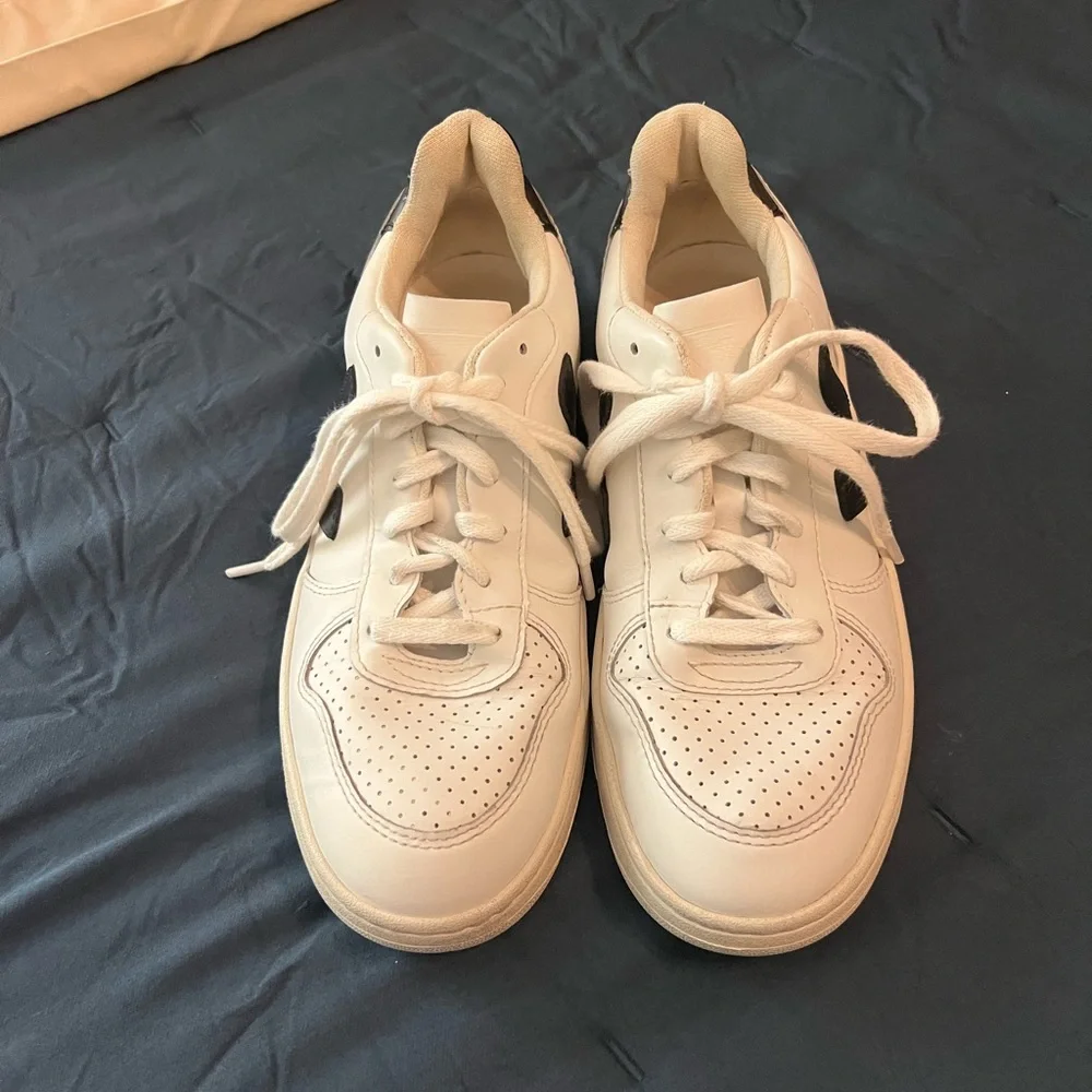 Veja sneakers extra white black v10 - Picture 3 of 12